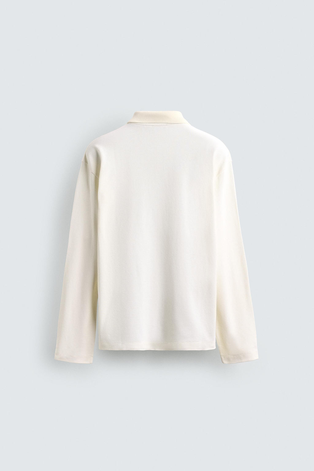 REGULAR FIT PIQU_ TEXTURED POLO SHIRT - Zara фото 9