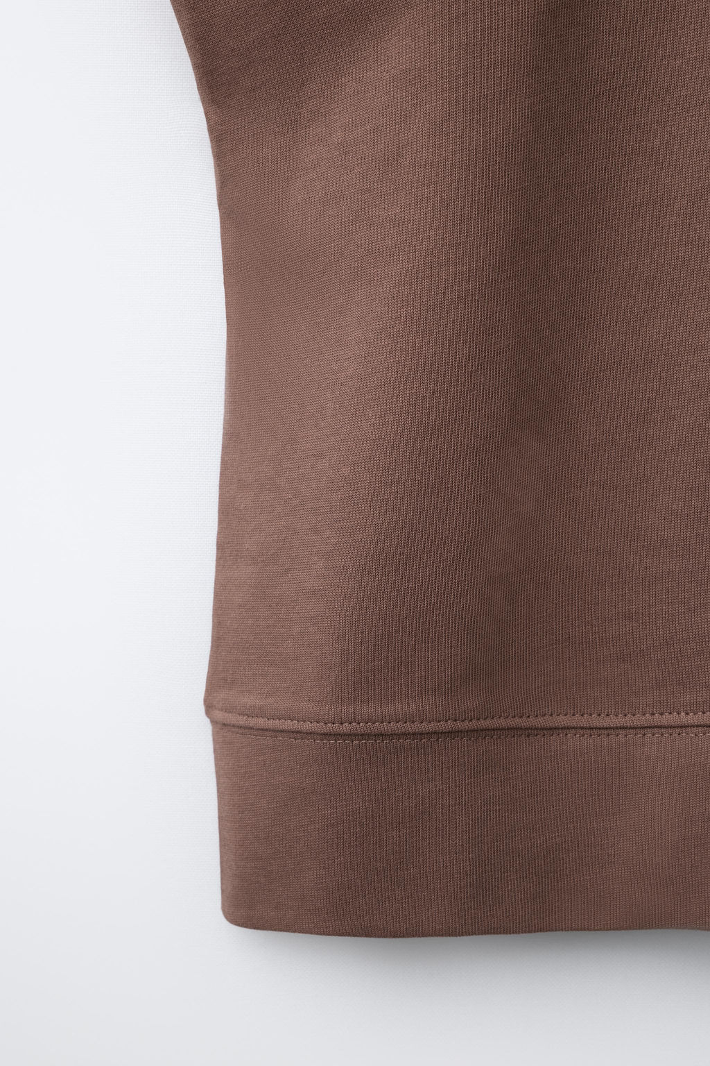 CAMISETA LISA HEAVY WEIGHT / Marr?n