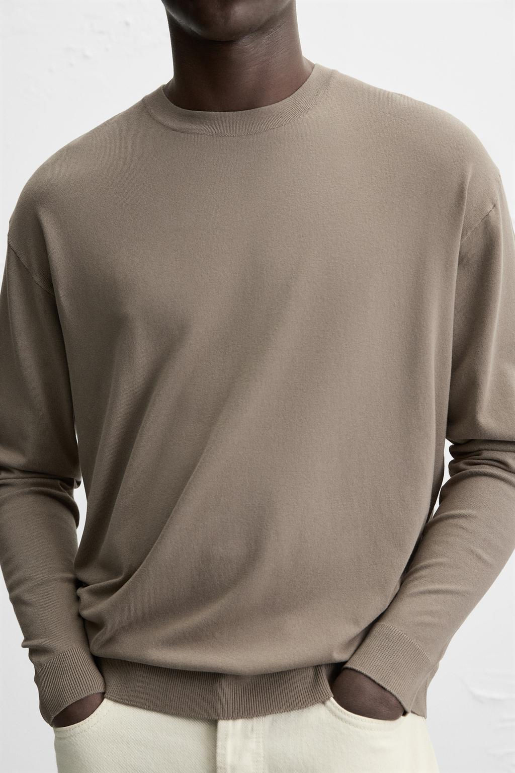 BASIC VISCOSE BLEND SWEATER - Zara фото 8