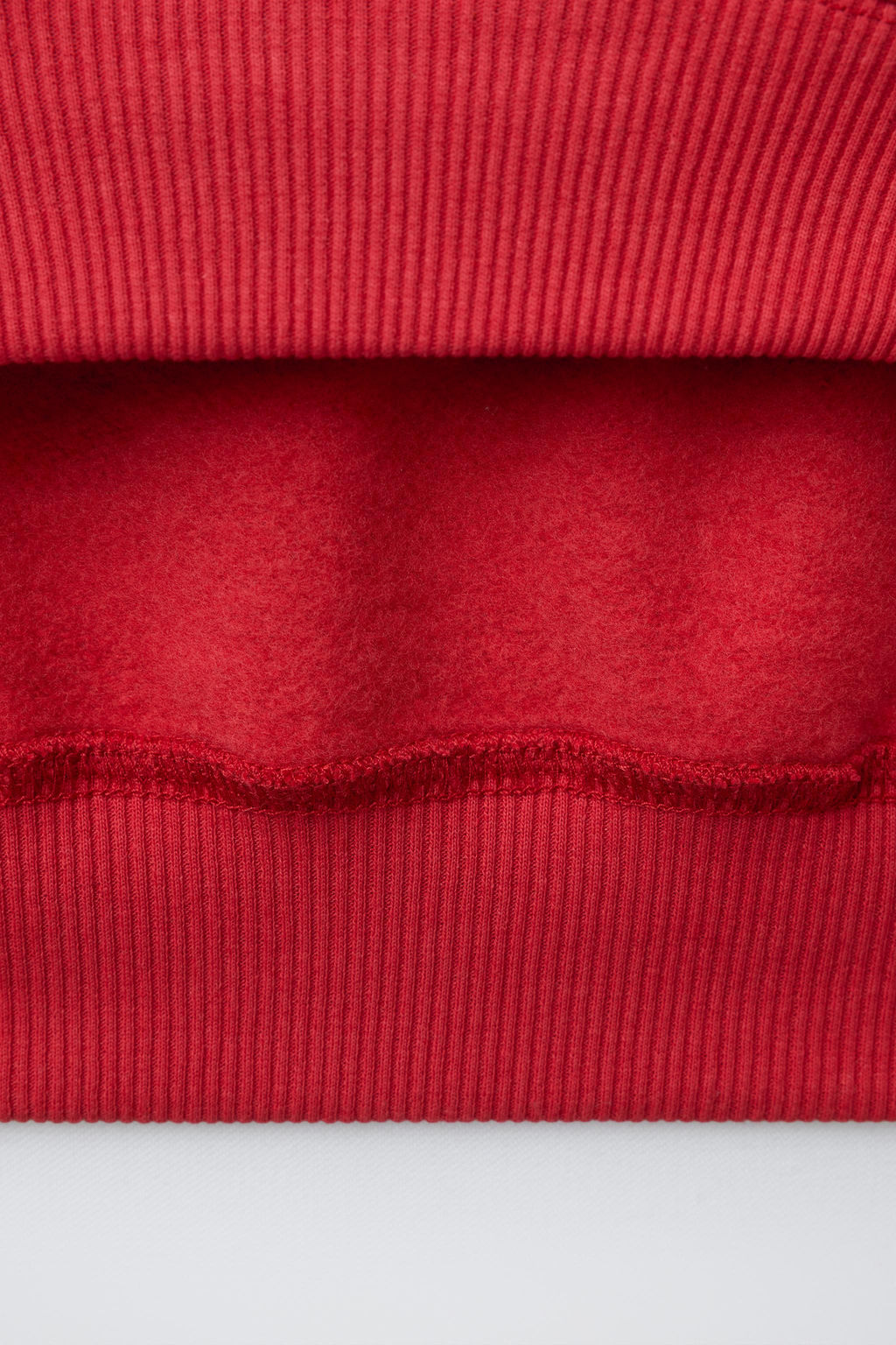 SUDADERA ESTAMPADA LOGO / Rojo - Zara фото 4