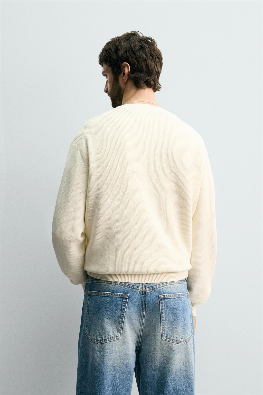 PURL KNIT SWEATER - Zara фото 12