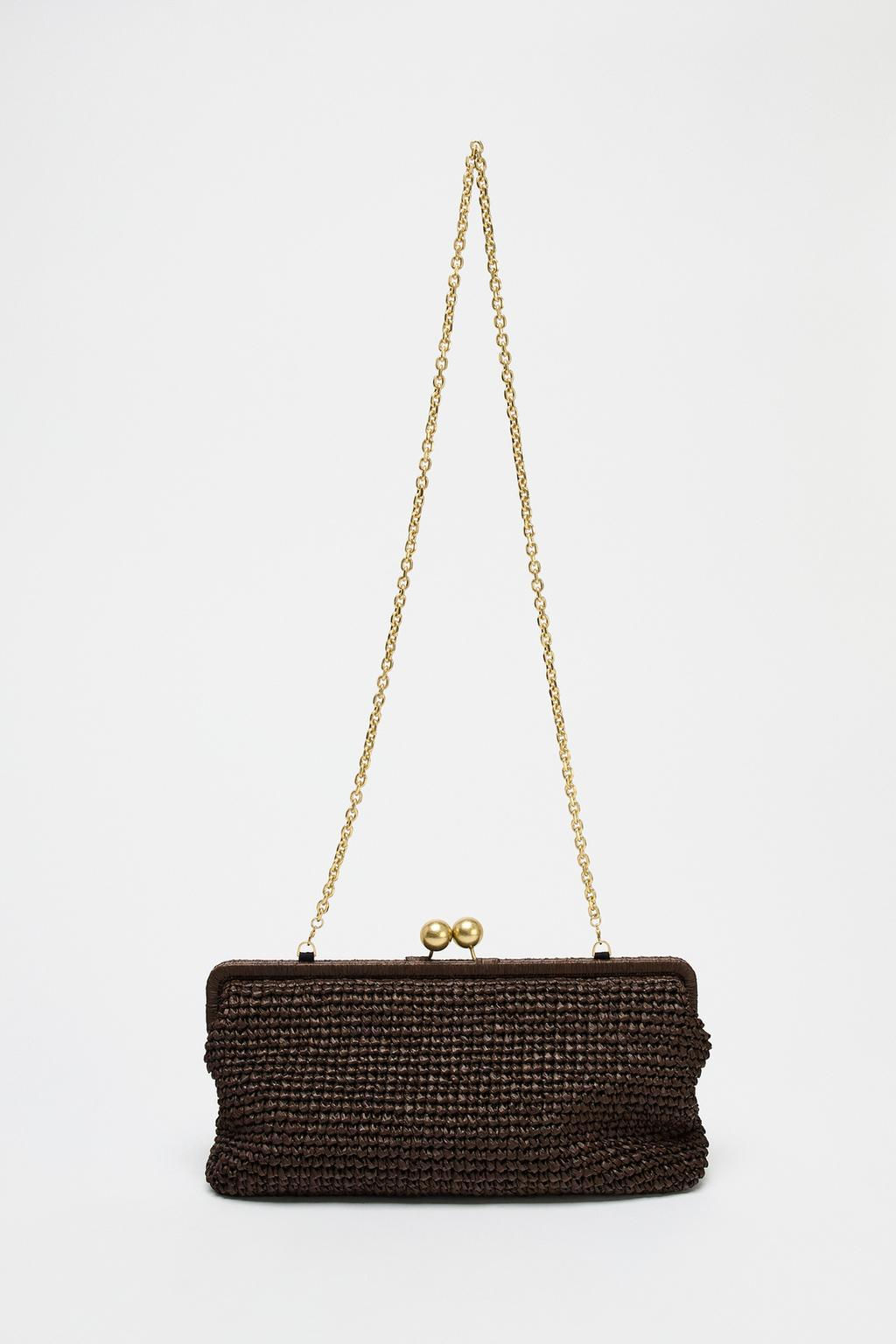 WOVEN CLUTCH - Zara фото 7