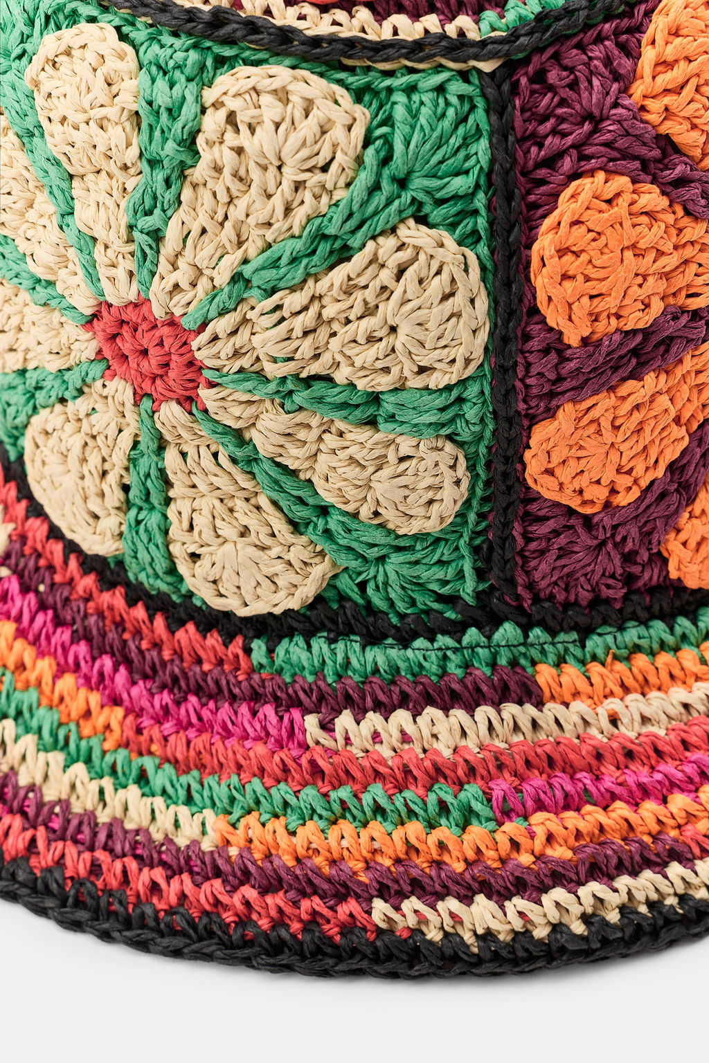 GORRO BUCKET FLORES / Multicolor