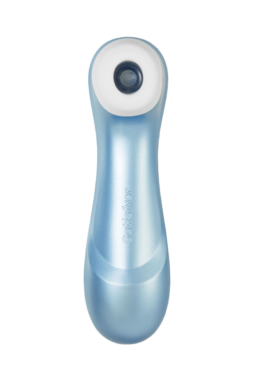 Вакуум-волновой бесконтактный стимулятор клитора Satisfyer PRO 2, силикон, голубой, 15 см  фото 2