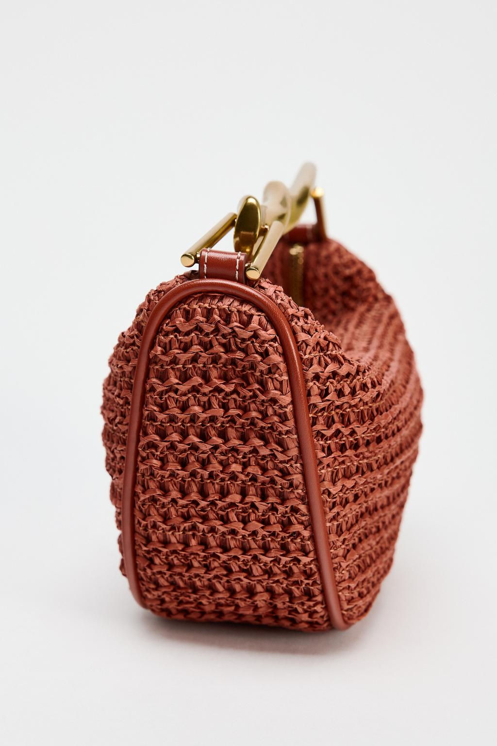 MINI BAG WITH METAL HANDLE - Zara фото 6
