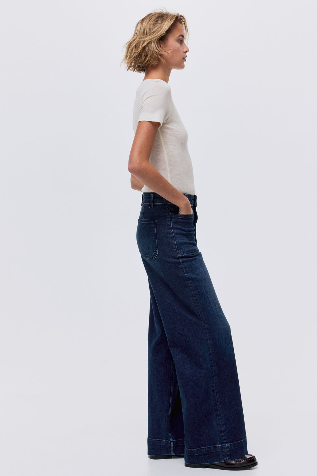 Wide High Jeans - H&m фото 5