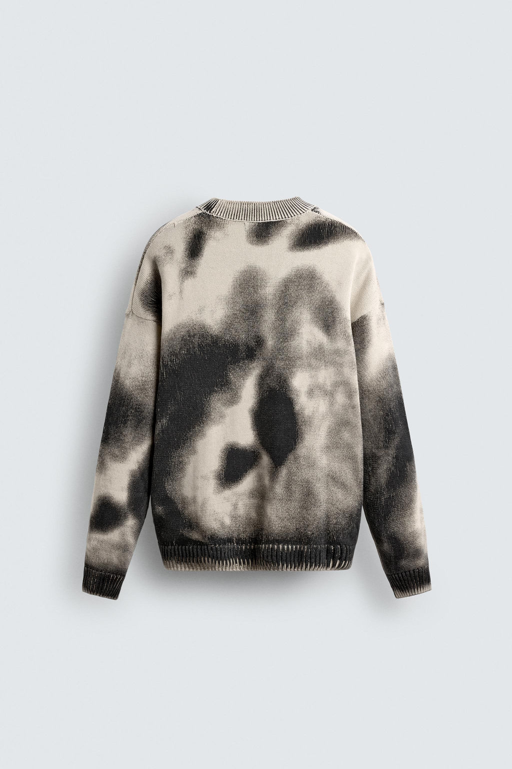 ABSTRACT PRINT WASHED JUMPER - Zara фото 8