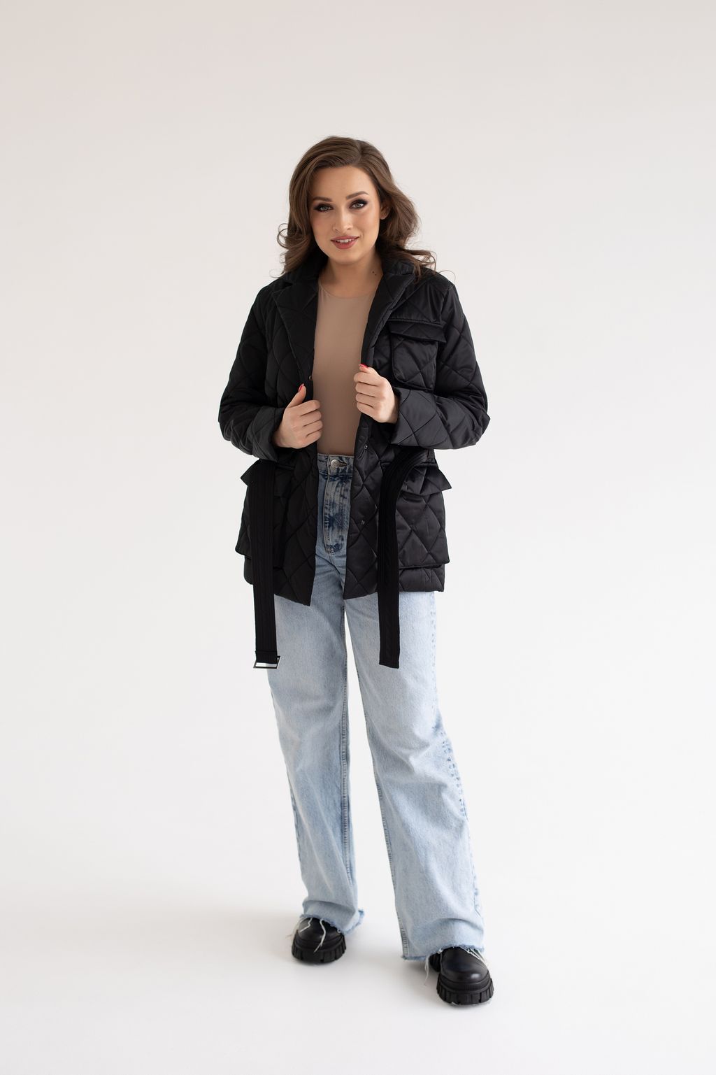 Куртка женская демисезонная 24230 (черный) - Kankan фото 11
