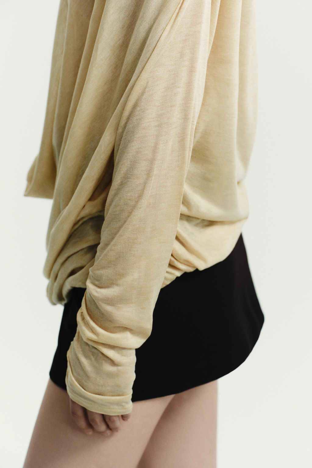 DRAPED TOP - Zara фото 5