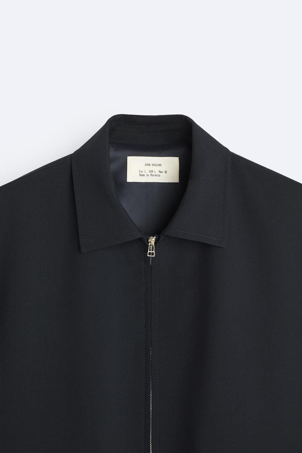 WOOL BLEND JACKET - Zara фото 8