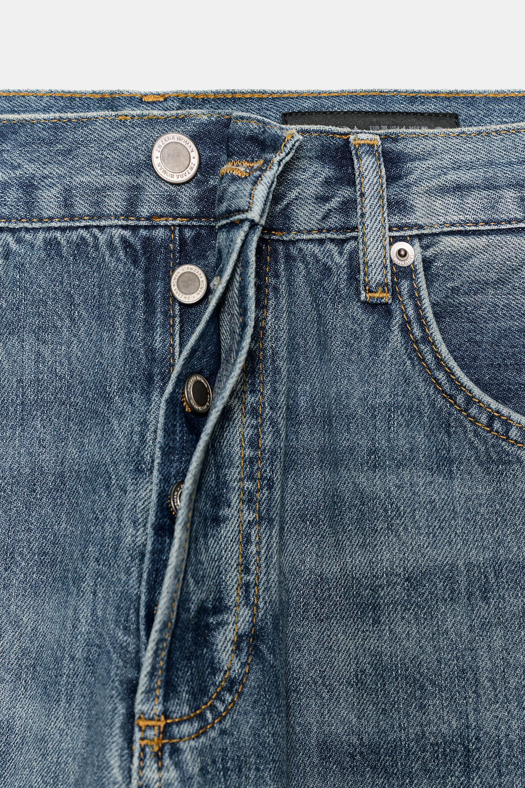 ZW COLLECTION BAGGY MID-WAIST JEANS - Zara фото 10