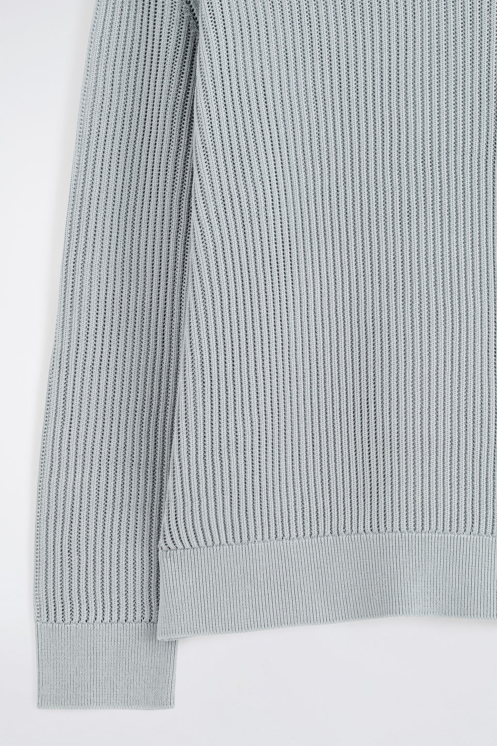 JERSEY DE ALGOD?N PUNTO ESCALERA CUELLO DE PICO - H&m фото 3