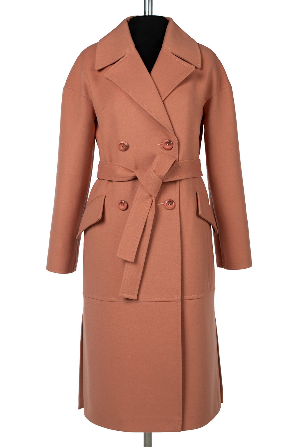 Пальто женское демисезонное (пояс) - El podio фото 11