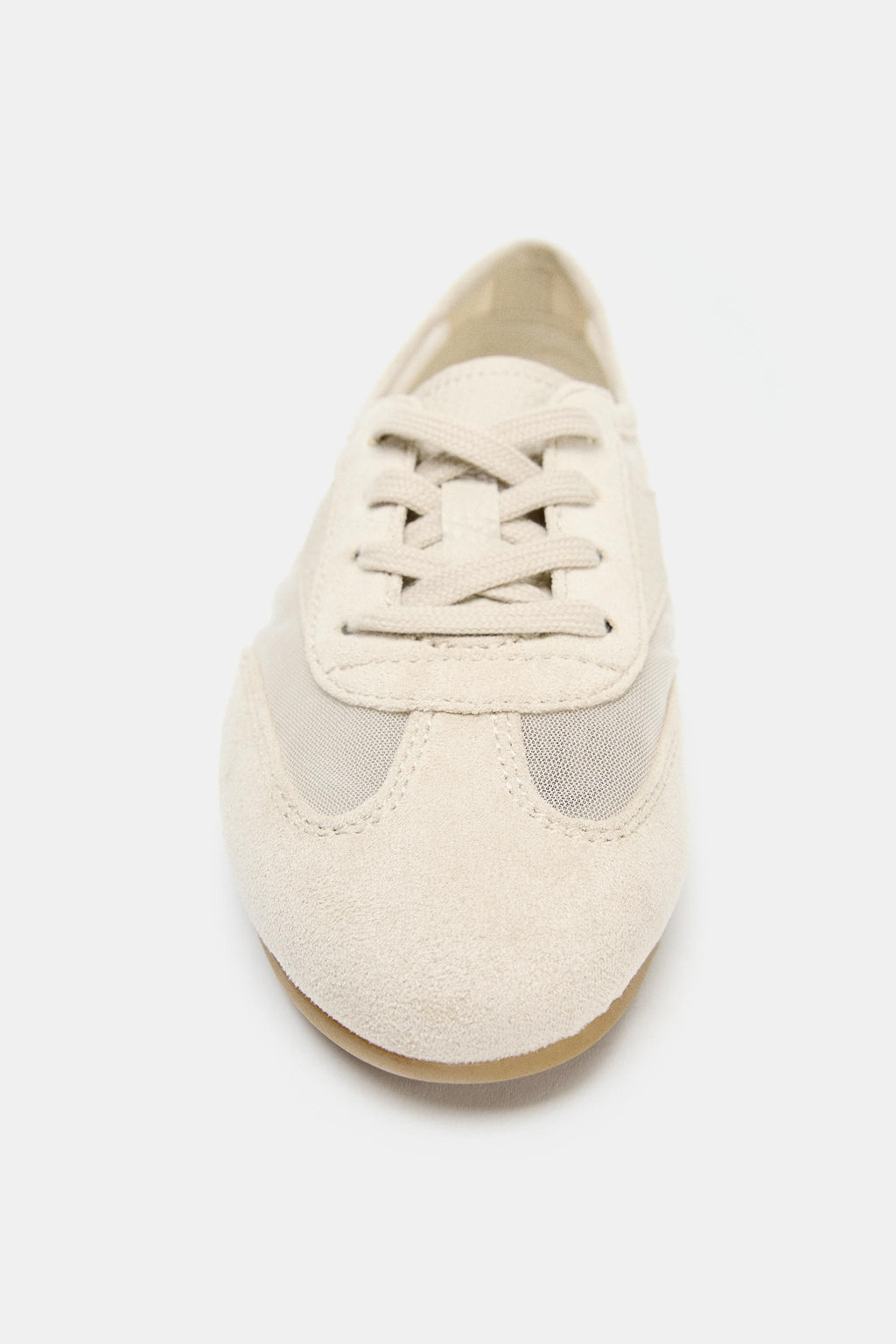BLUCHER DEPORTIVO COMBINADO / Blanco Crudo - Zara фото 3