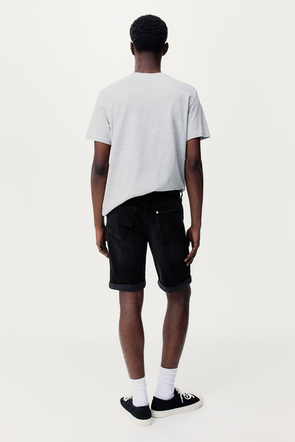 Vaquero corto Slim - H&m фото 3