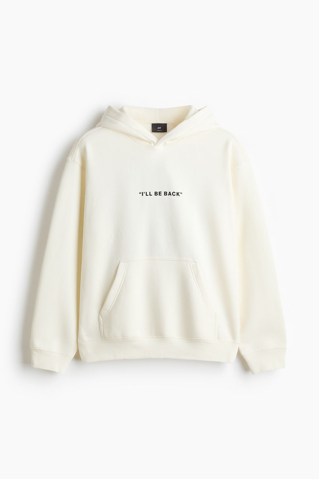 Sudadera estampada con capucha Loose Fit - H&m фото 2