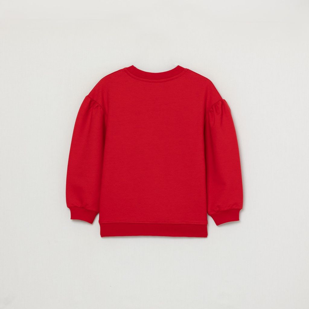 CRB wear/CWKG 62882-26-290 Джемпер модель свитшот для девочки, красный/Ex.Cherubino  фото 4