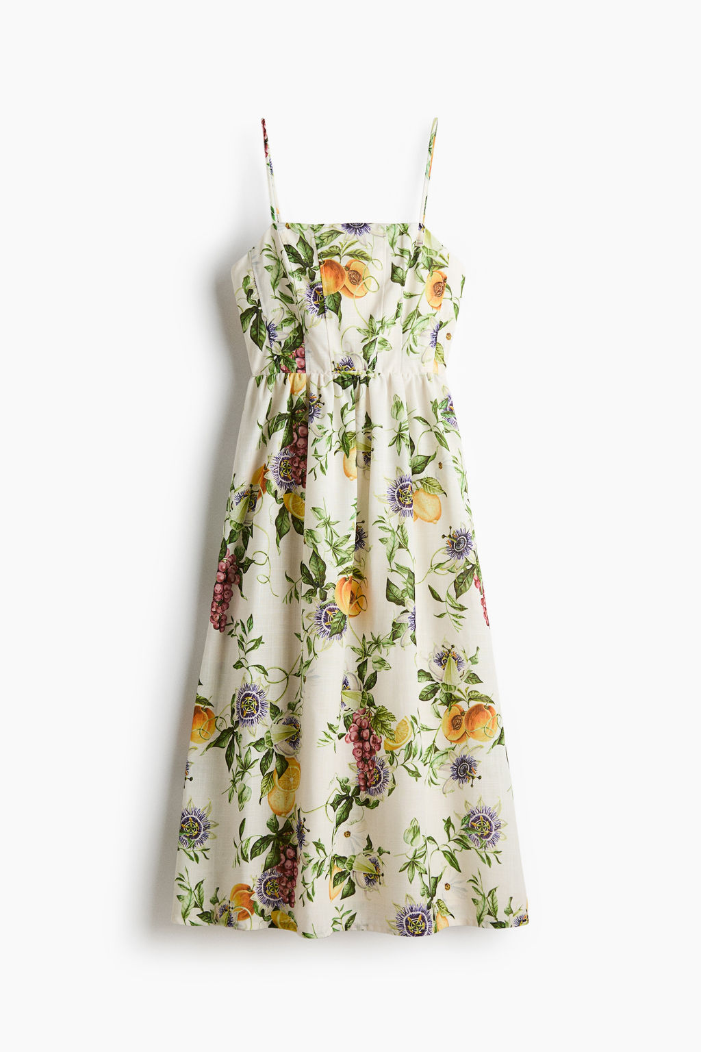 Vestido midi con tirantes finos - H&m фото 5