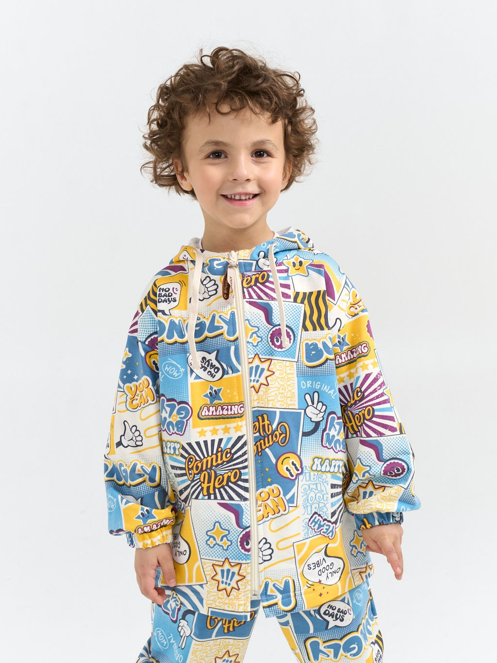 Толстовка оверсайз облегченная Comic hero - Bungly фото 4