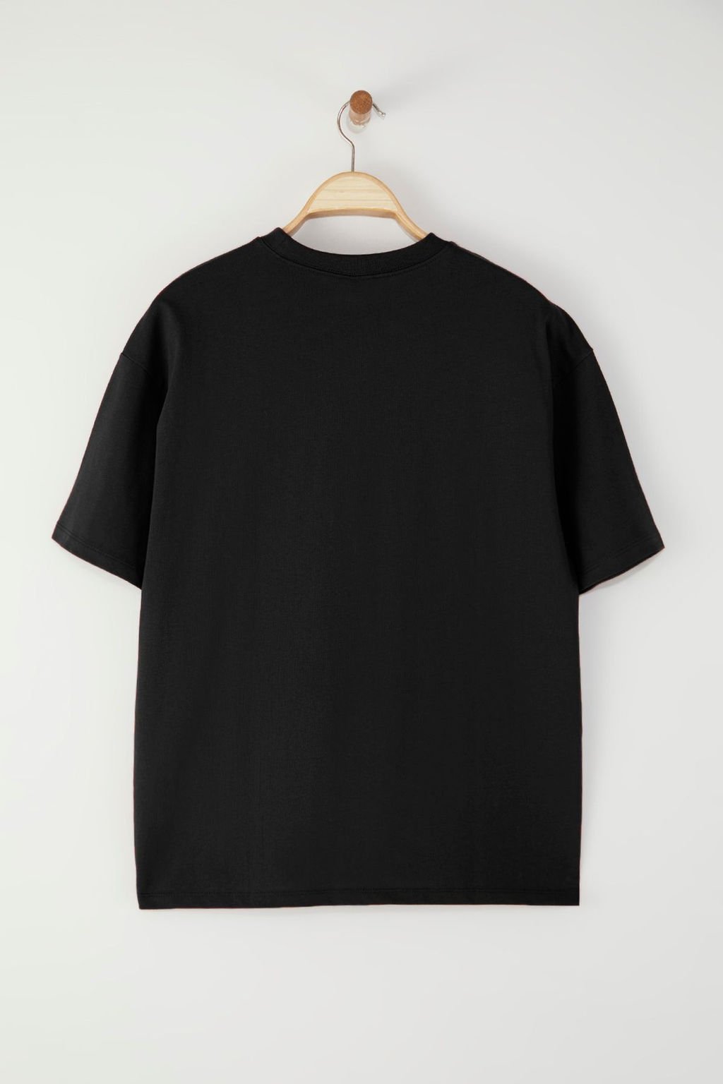 TRENDYOL MAN Mavi Oversize/Genis Kesim Nak?s Detayl? %100 Pamuk T-Shirt TMNSS25TS00199 - Trendyolmilla фото 8