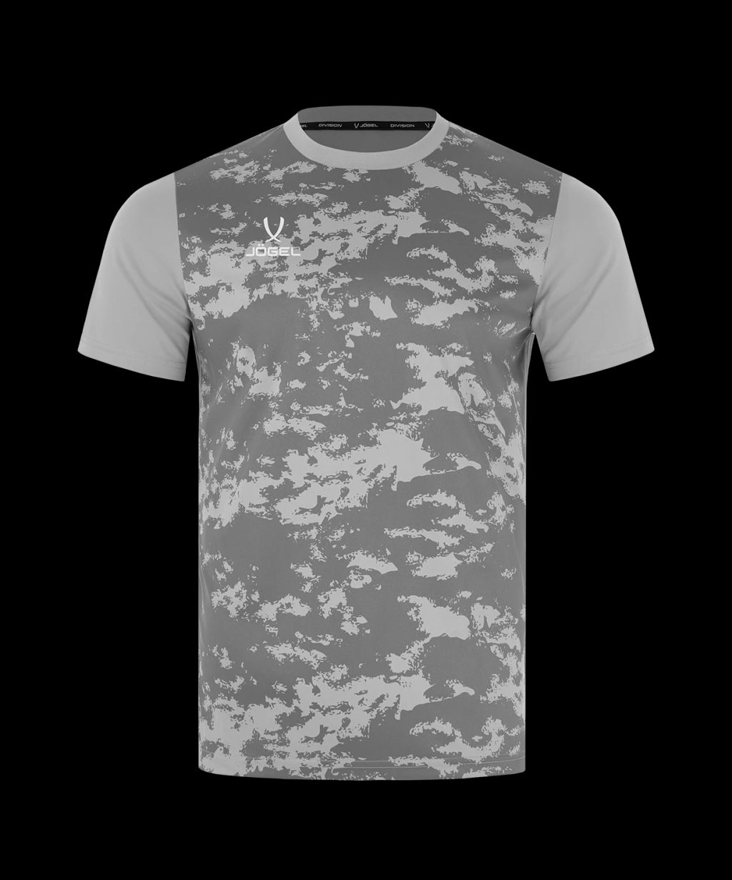 Футболка вратарская JOGEL DIVISION PerFormDRY SPLASH GK Jersey, серый, детский  фото 2