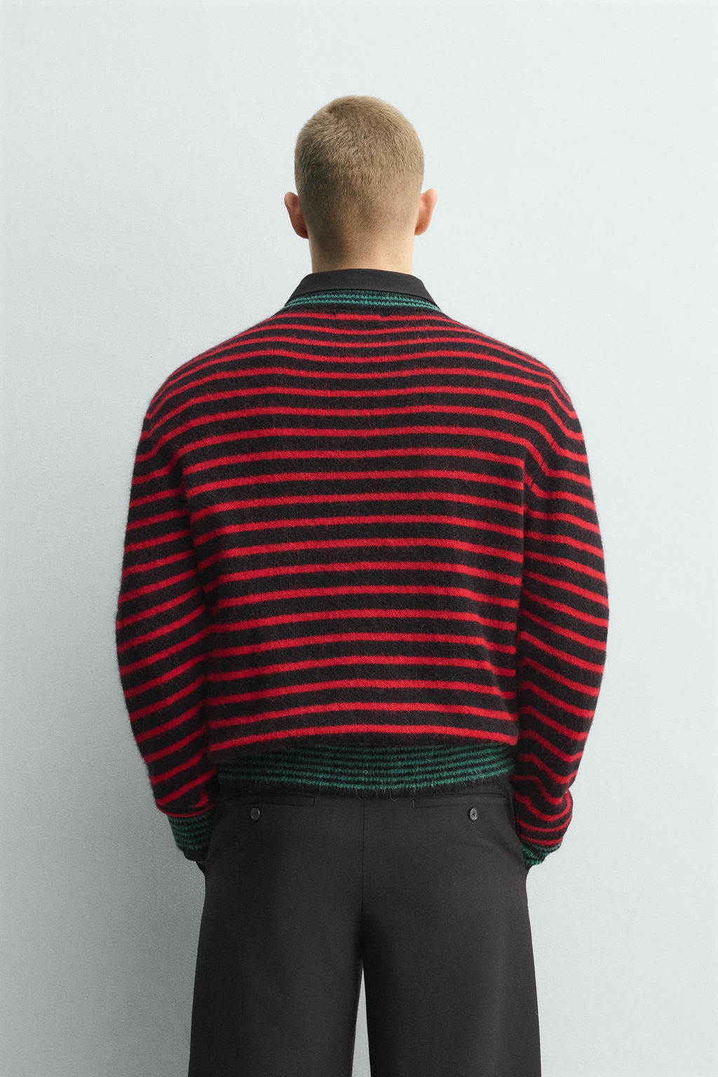 STRIPED JACQUARD JUMPER - Zara фото 3