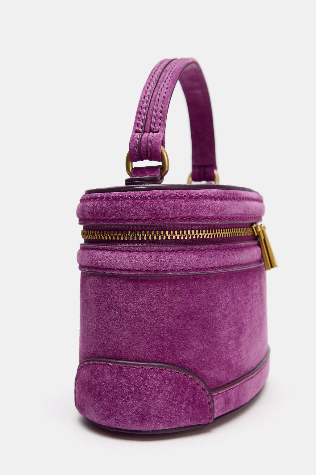 BOLSO VANITY PIEL / Morado - Zara фото 7