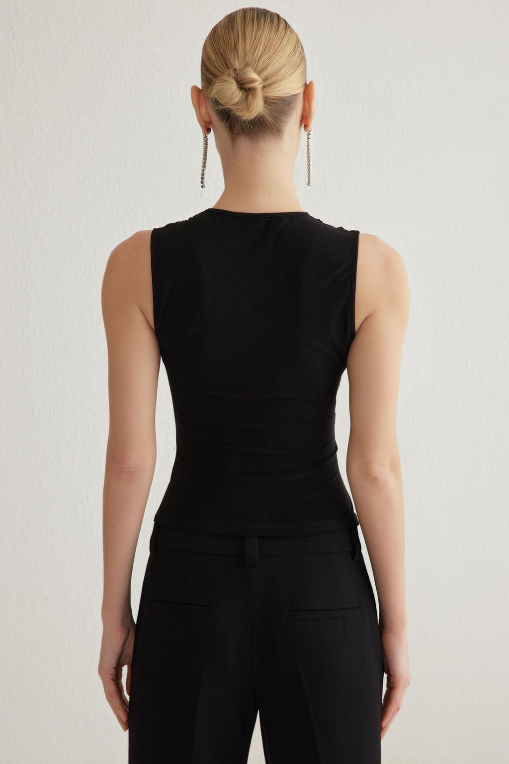 Trendyolmilla Siyah Drape Detayl? Orme Bustiyer TPRSS25BZ00023  фото 5