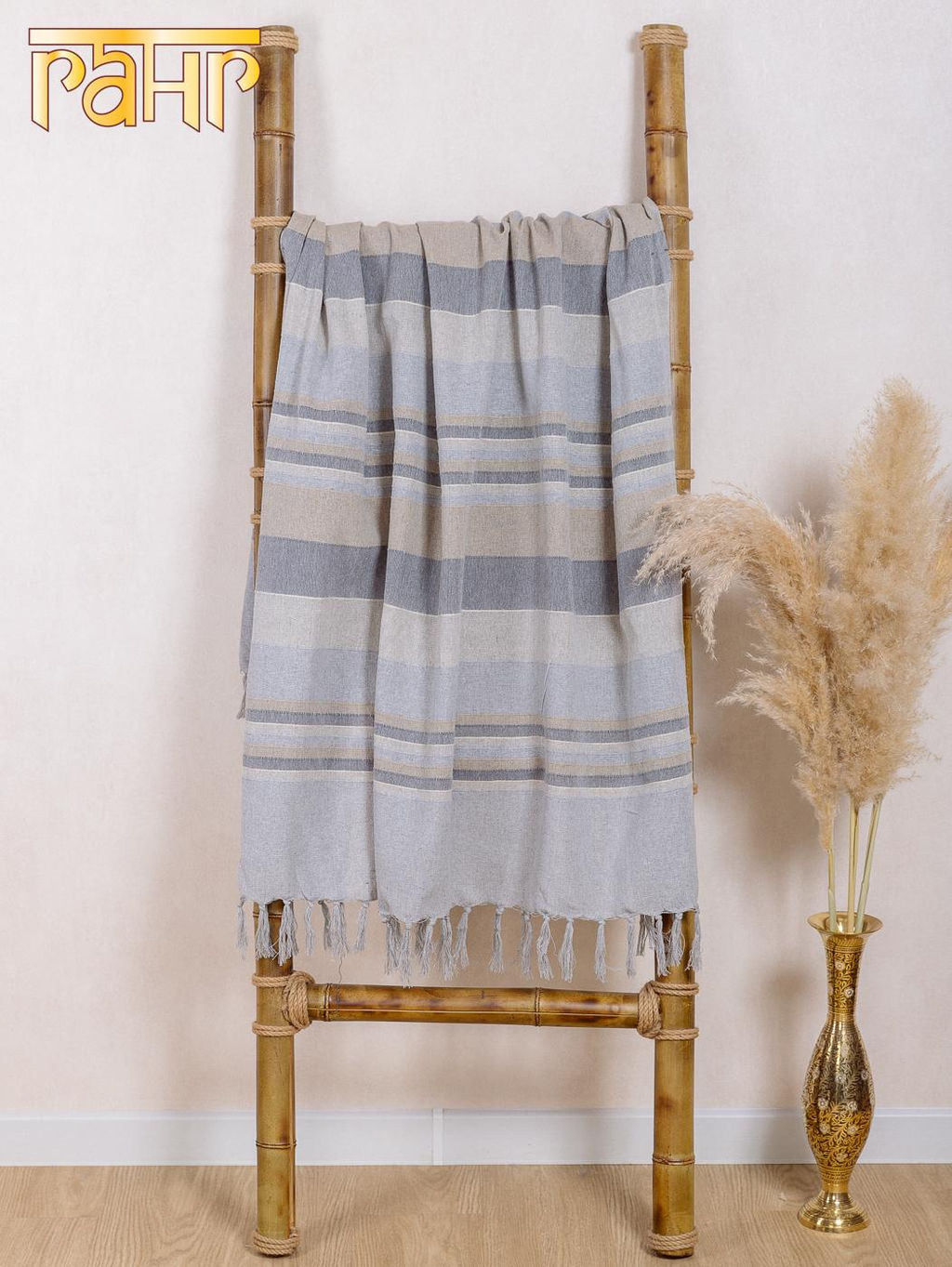 Плед-покрывало самотканое х/б 130х170 №Пл-111/8 - Ганг фото 2