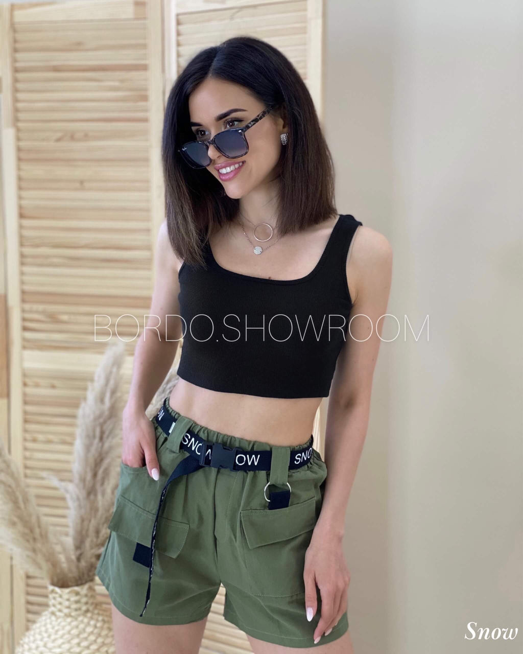 Шорты Snow (хаки) - Nadi bordo фото 2