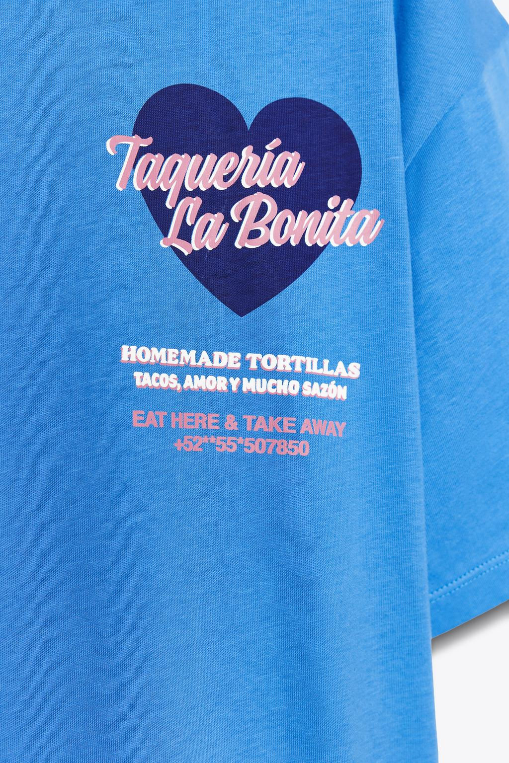 TEXT PRINT T-SHIRT - Zara фото 3