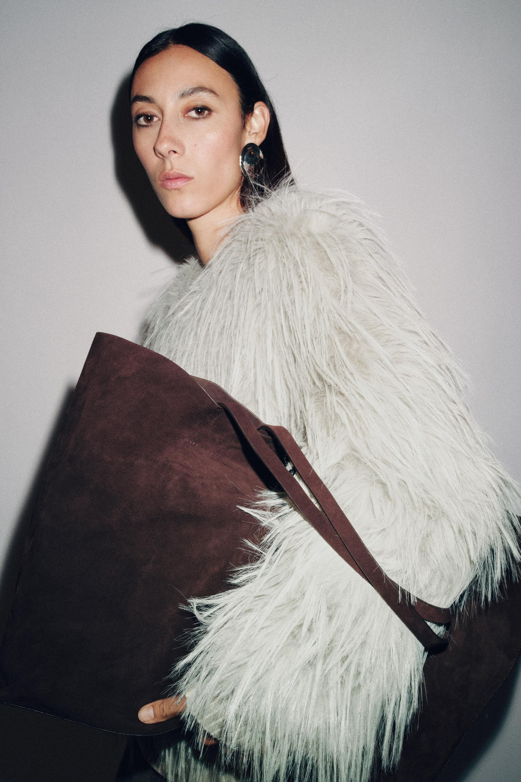 ZW COLLECTION FAUX FUR COAT