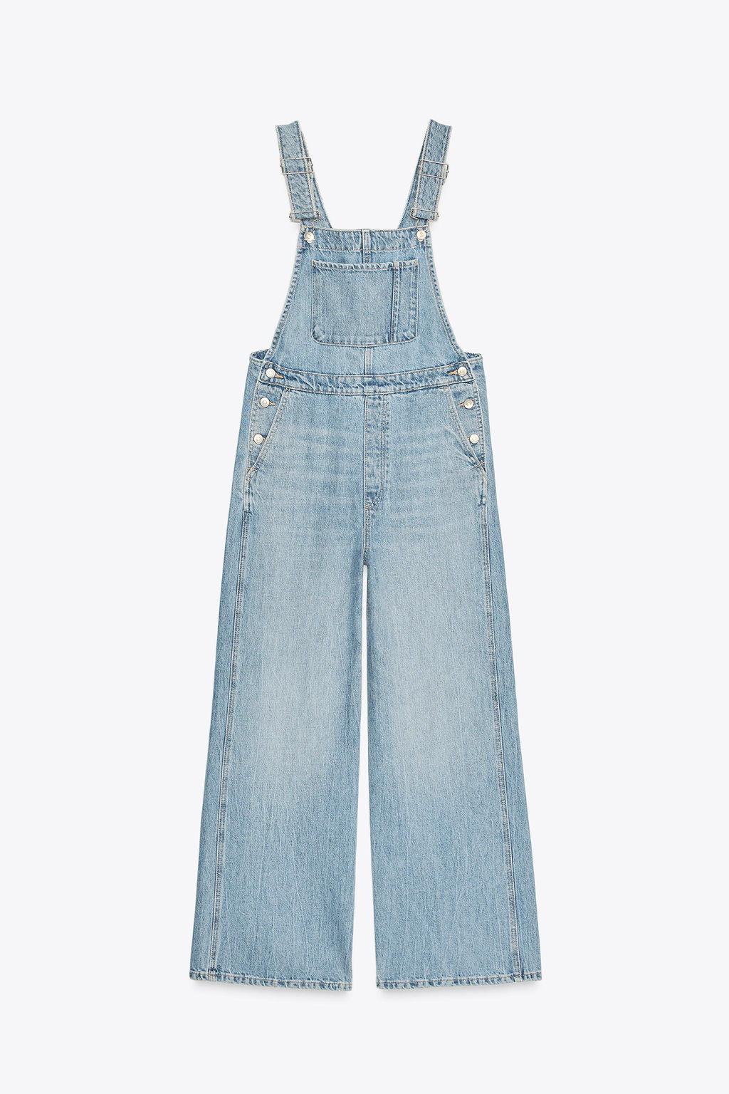 TRF DENIM DUNGAREES - Zara фото 7