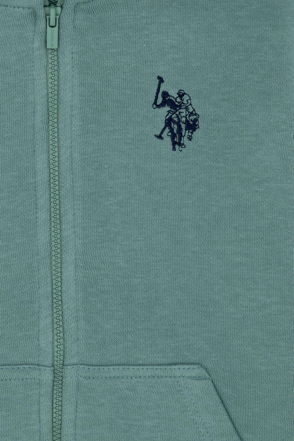 Erkek _ocuk Mint Basic Kap__onlu Sweatshirt