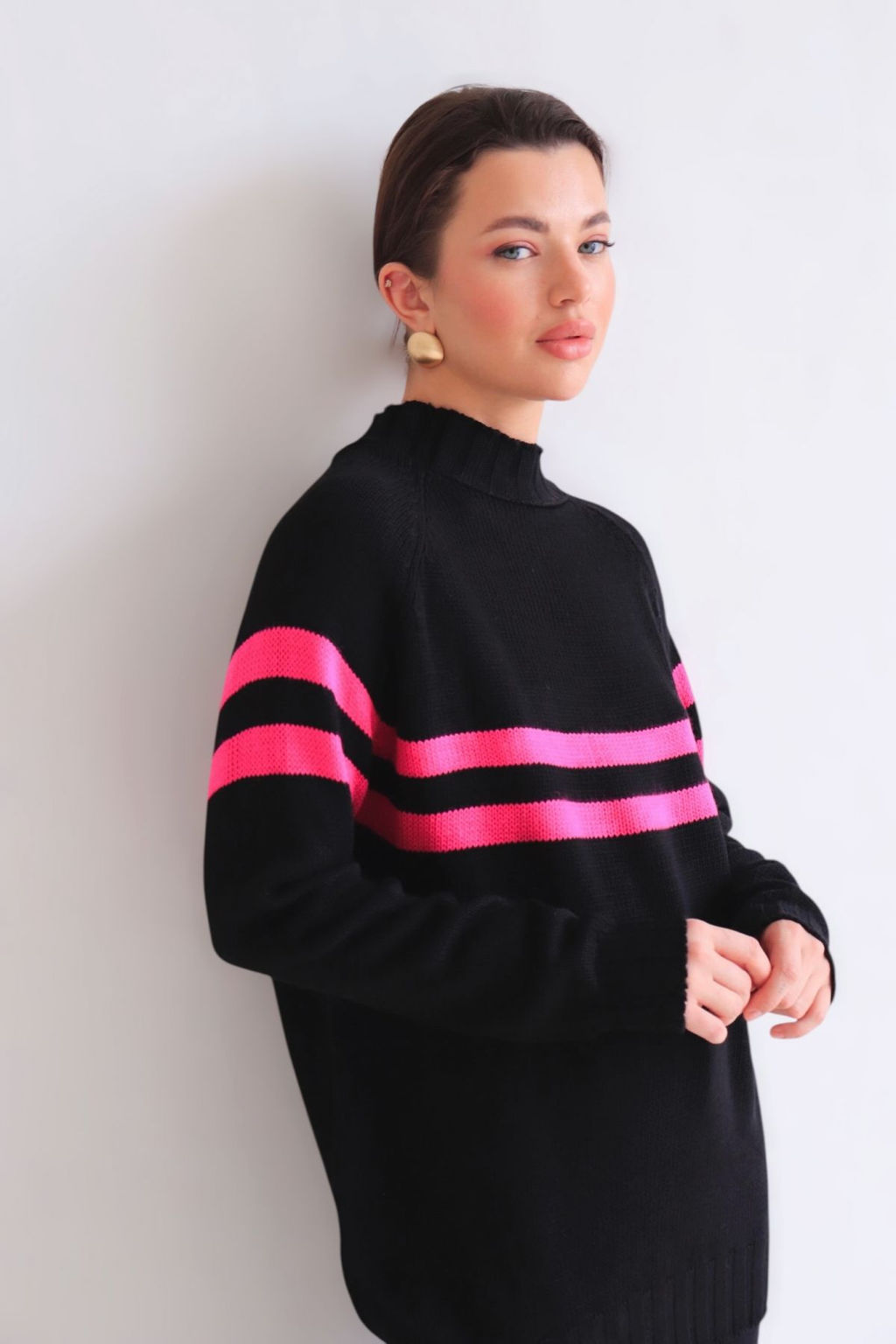 10089 Свитер чёрный - Martichelli фото 30