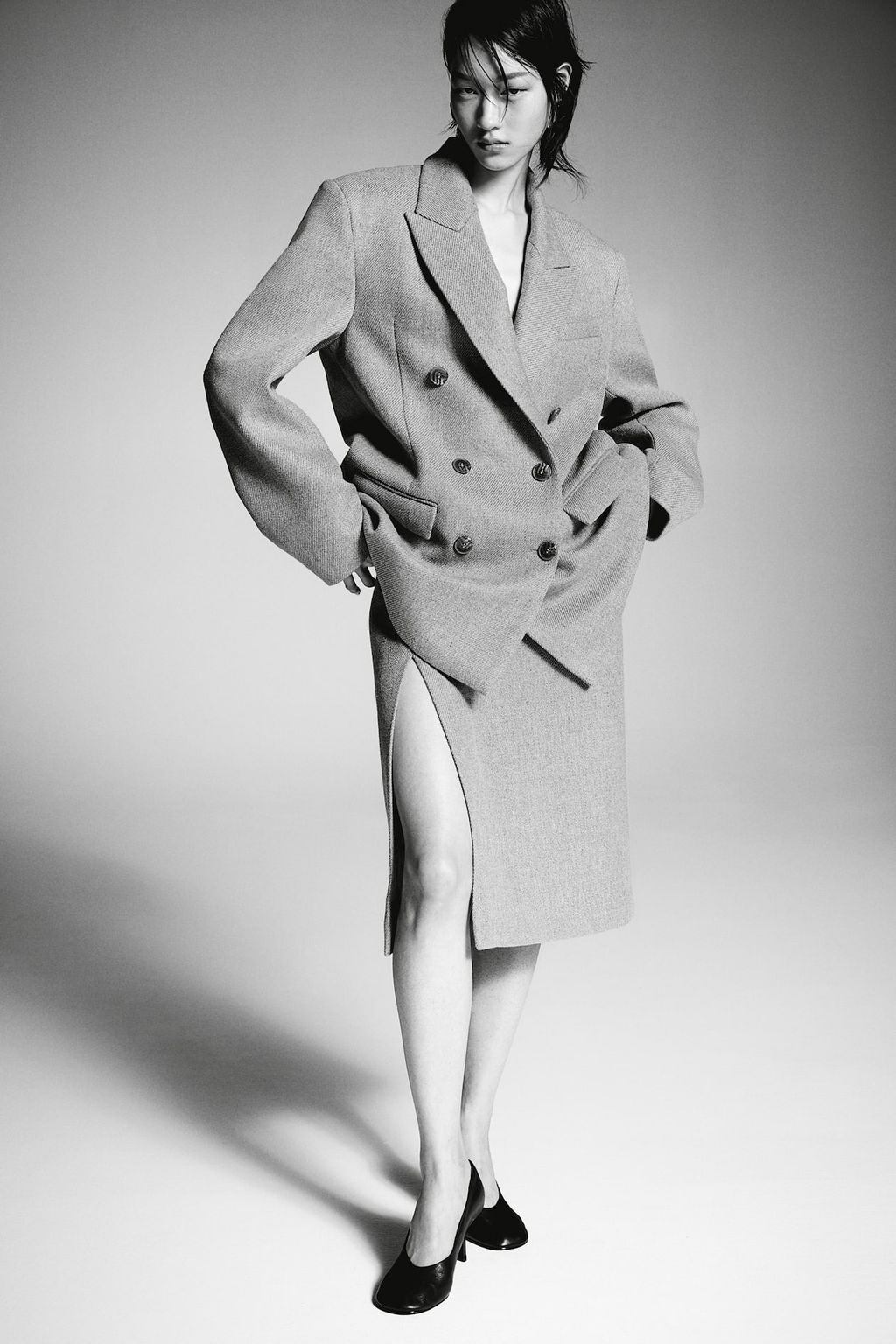 Falda con abertura delante - H&m фото 3