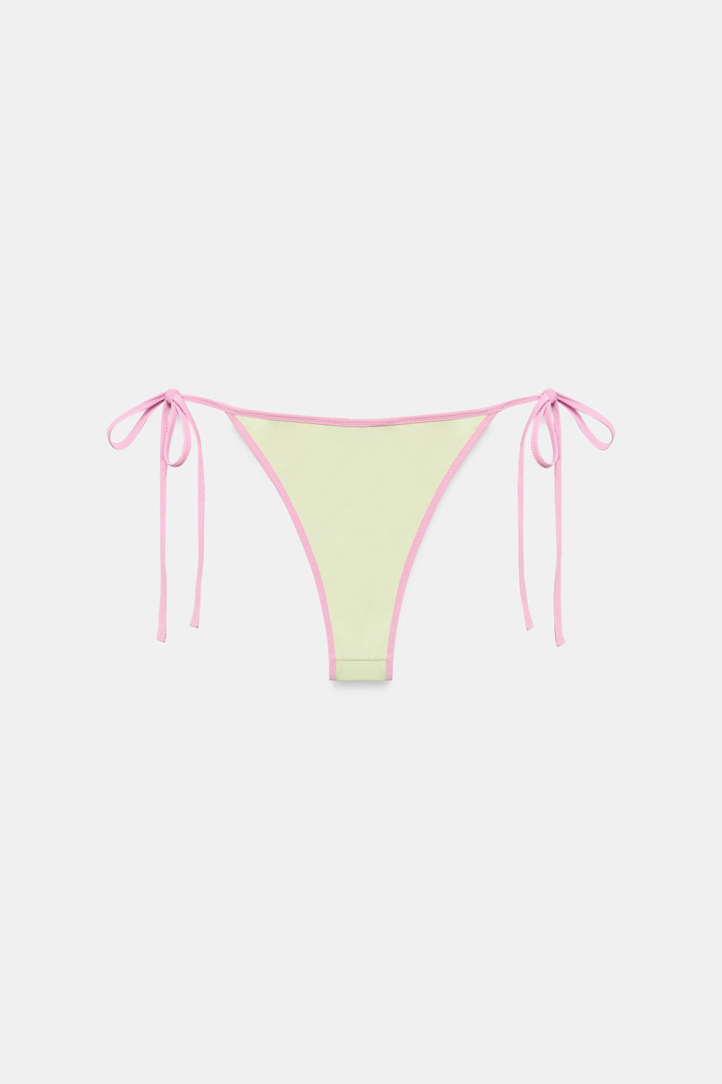 BRAGUITA BIKINI CONTRASTE / Amarillo - Zara фото 9