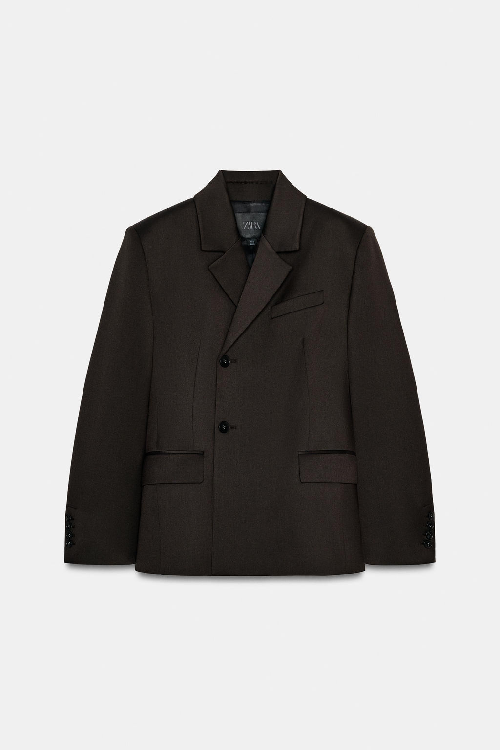 DOUBLE-BREASTED BLAZER ZW COLLECTION - Zara фото 6