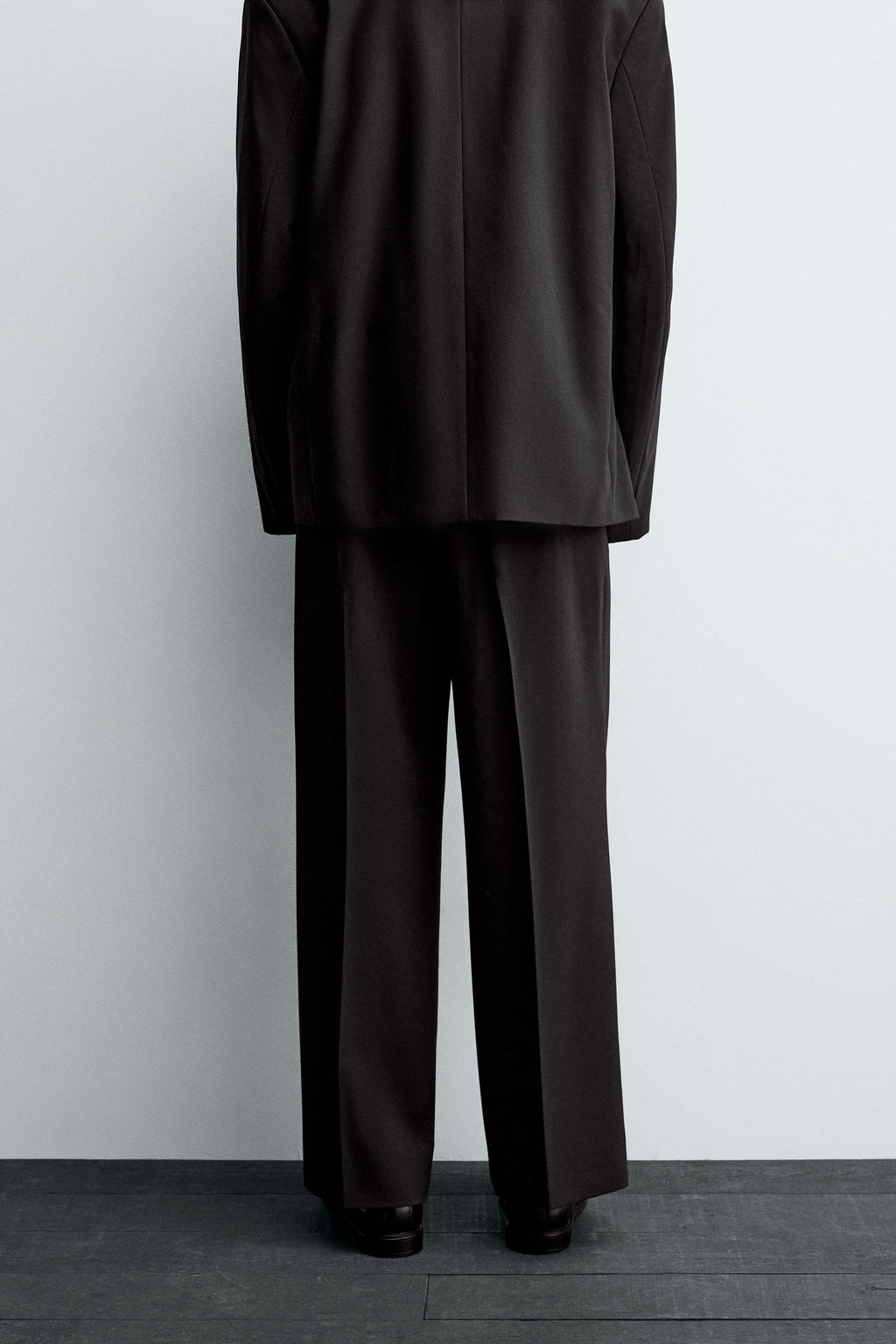PLEATED SUIT TROUSERS - Zara фото 3