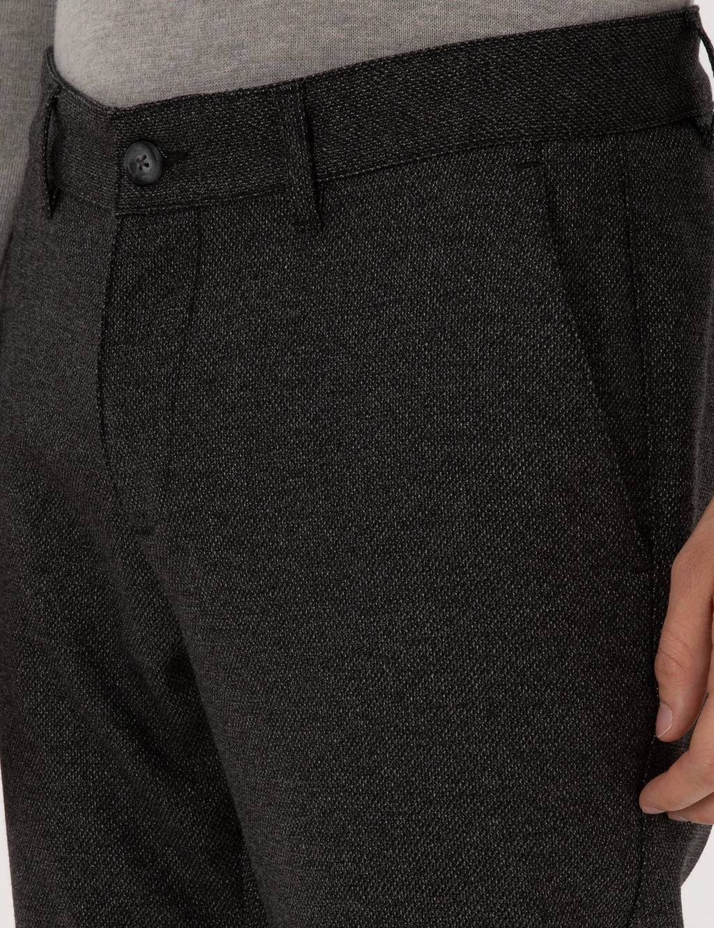 Siyah Slim Fit Kanvas Pantolon - Pierre cardin фото 5