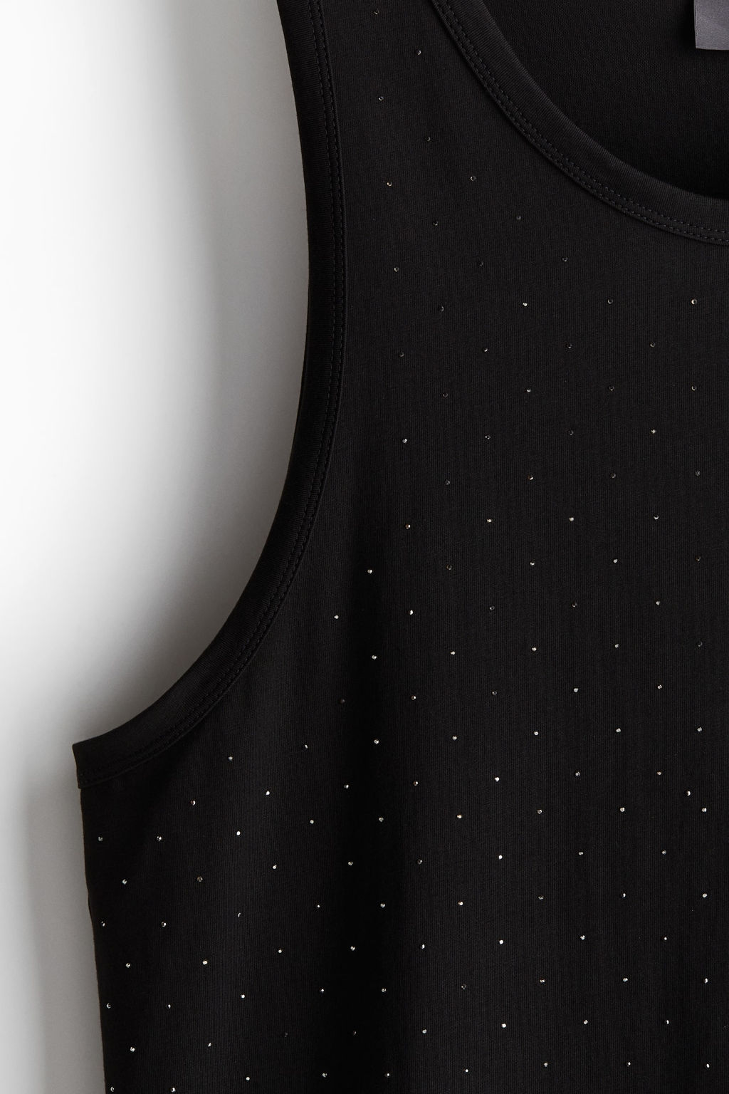 Camiseta sin mangas con strass Regular Fit - H&m фото 6
