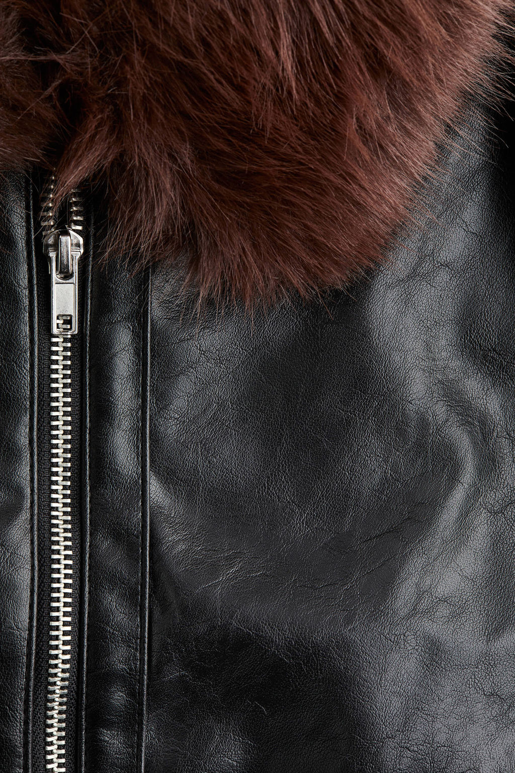 Chaqueta con cuello efecto pelo - H&m фото 5