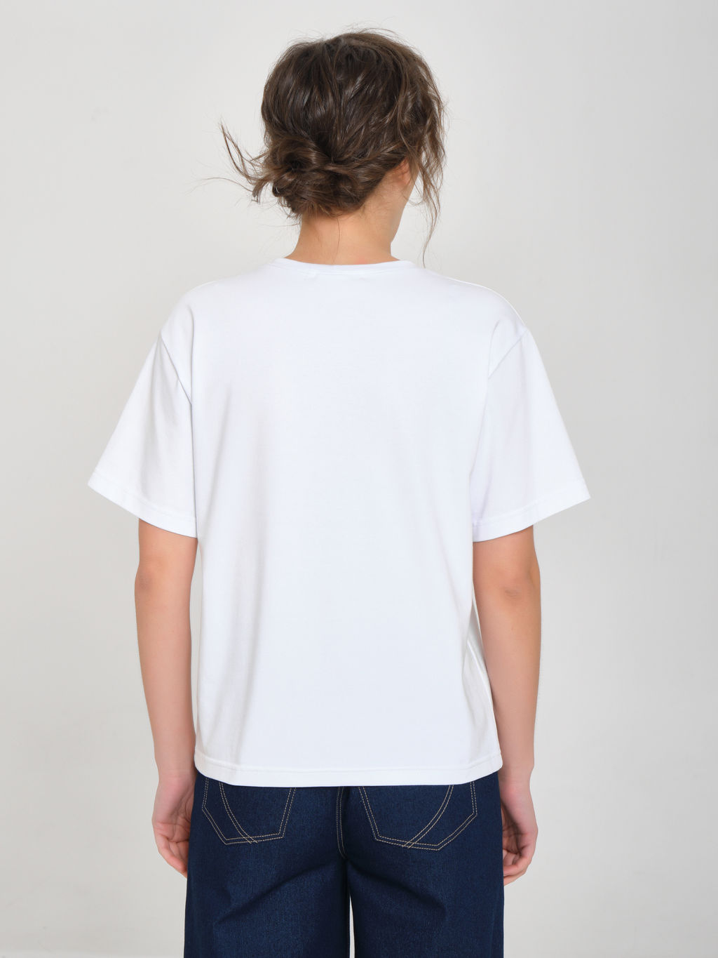 Футболка с отделкой - Stilla фото 6