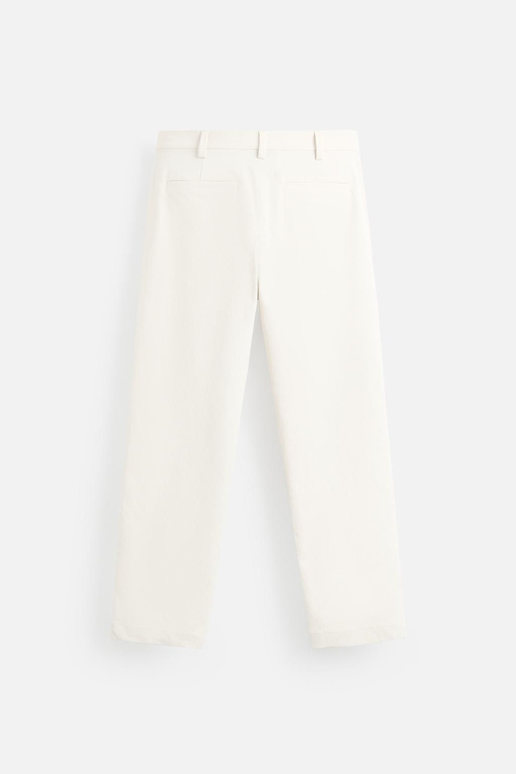 QUICK DRY CHINO TROUSERS - Zara фото 8