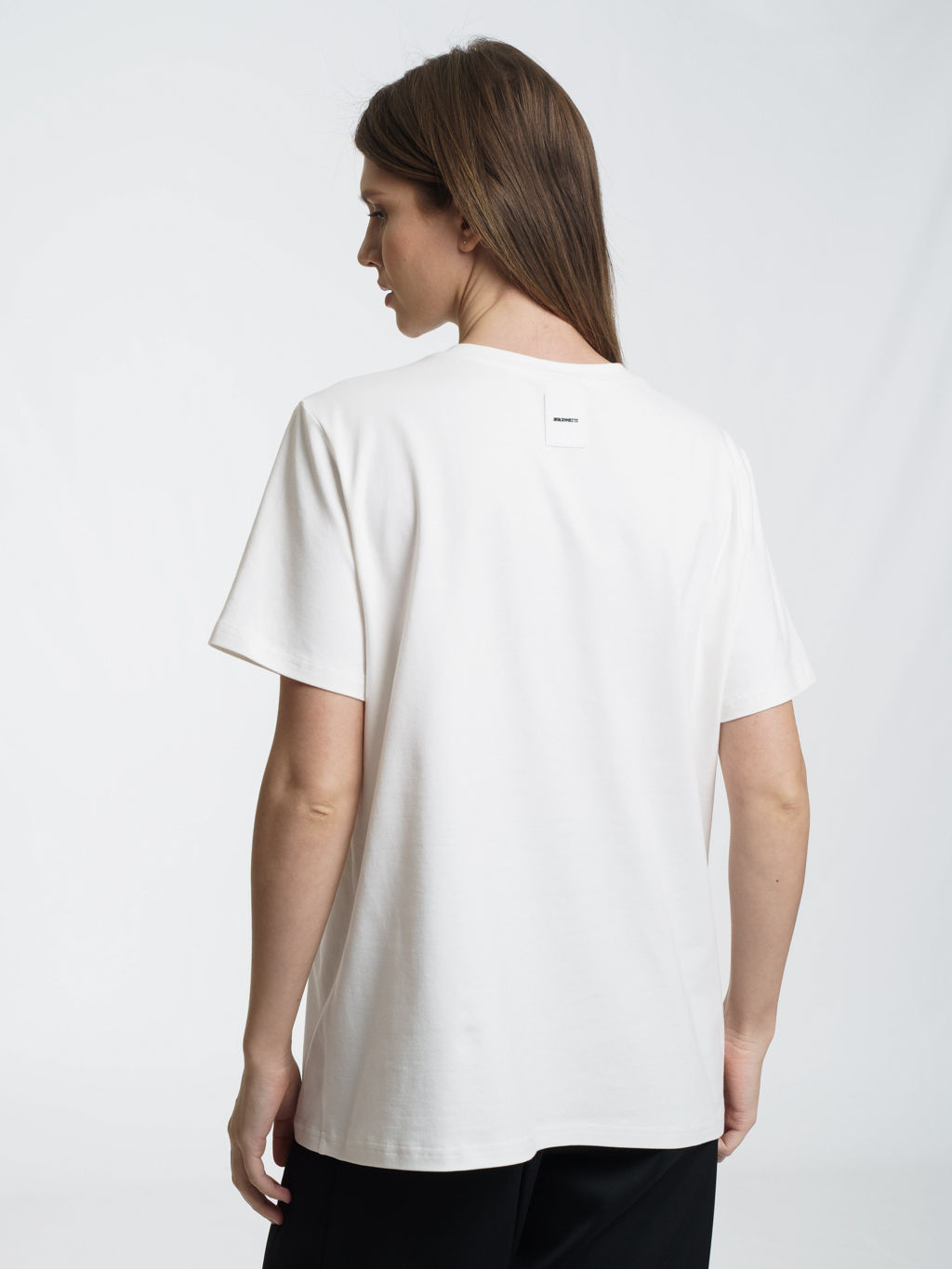 Джемпер трикотажный с коротким рукавом SERGINNETTI