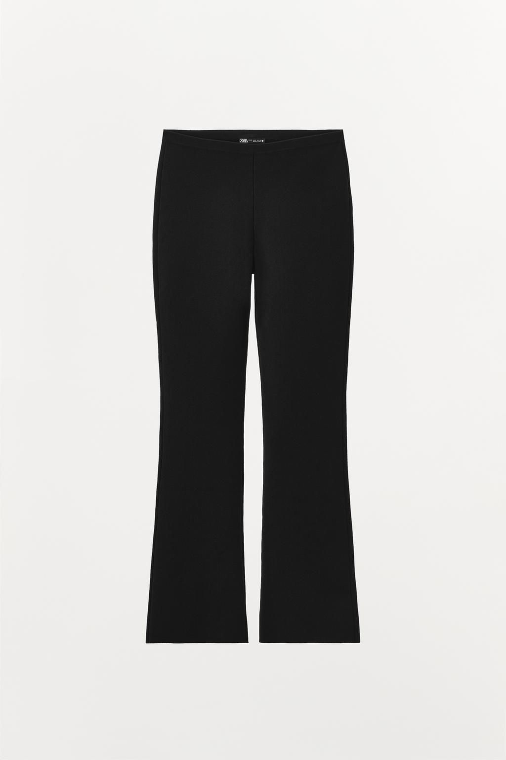 FLARED KNIT TROUSERS - Zara фото 5
