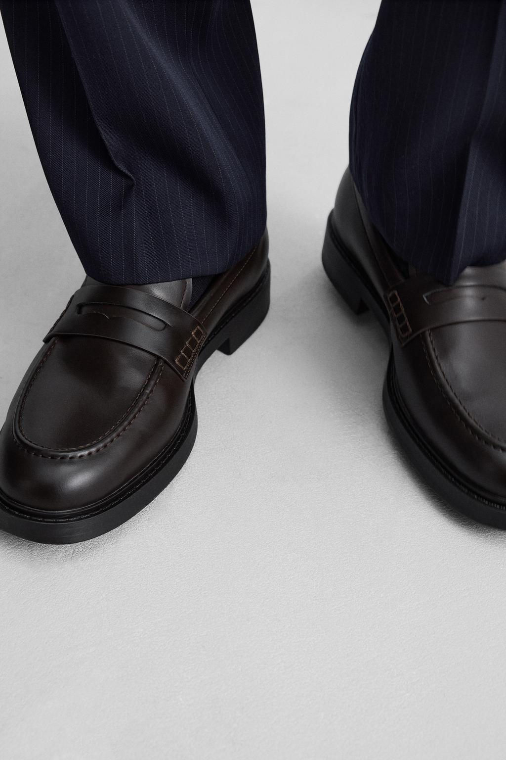 FORMAL PENNY LOAFERS - Zara фото 8