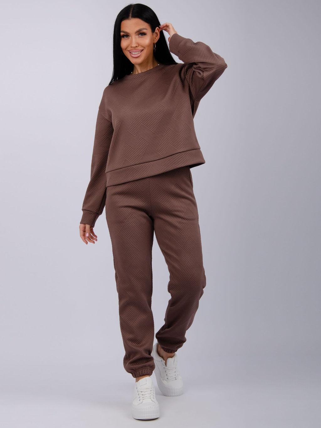 Костюм Богема 3, жаккард - Малина фото 5