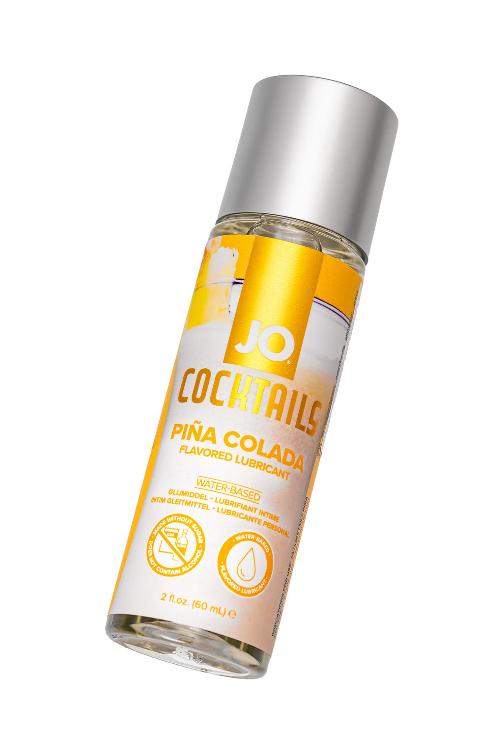 Съедобный лубрикант со вкусом коктейля Пина Колада JO H2O PINA COLADA, 60 мл