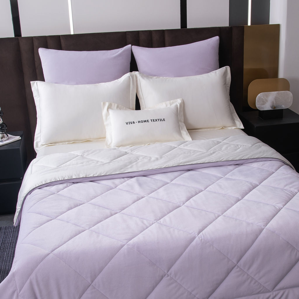 Комплект постельного белья на резинке Сатин Velvet Premium с Одеялом VPR011 180*200*25;160*200*25;140*200*25 Евро 4 Наволочки